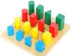 Lesene barvne stopnice/Montessori material
