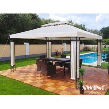 Paviljon | Milano | Vrtni paviljoni - 3m x 4m Bež