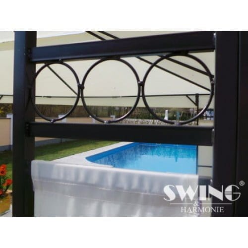 Vrtni paviljon - 3m x 4m dekoracija ter primer izdelave