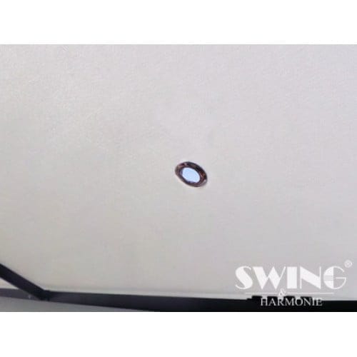 Paviljon | Milano | Vrtni paviljoni |Antracit moder| - 3m x 4m | LED svetilke-93161