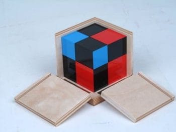 Binomna kocka - Montessori