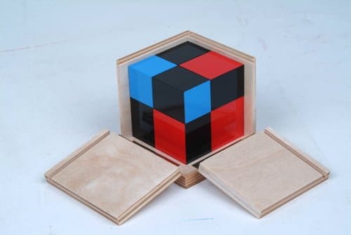 Binomna kocka - Montessori