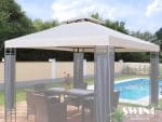 Nadomestna streha za paviljon 3 x 4m