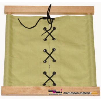 Okvir za zavezovanje | vezalka |Montessori materiali