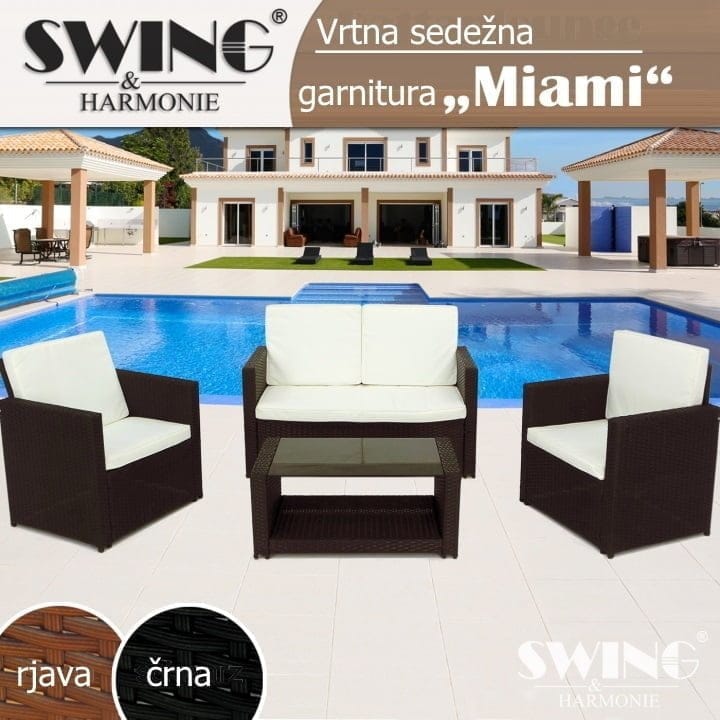 Vrtna sedežna garnitura Miami Vrtna sedežna garnitura Miami