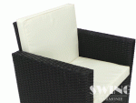 Vrtna sedežna garnitura | Miami - polyrattan | Rjava
