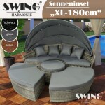 Zaščitna prevleka za sončni ležalnik | Ležalnik otok rattan