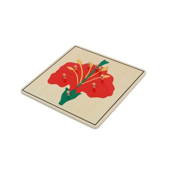 Sestavljanka Rožica - Montessori Materiali | MMB005-2