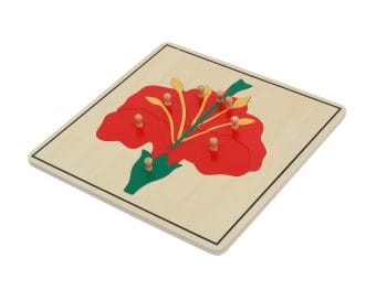 Sestavljanka Rožica - Montessori Materiali | MMB005-2