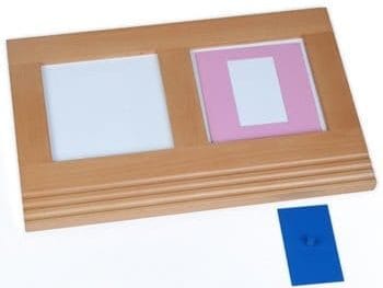 Kovinski odtisni sledilni pladenj MML0010 Montessori