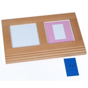 Kovinski odtisni sledilni pladenj MML0010 Montessori