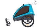 Thule - Kolesarska prikolica za otroke - Coaster XT + Stroller kit