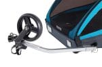Thule - Kolesarska prikolica za otroke - Coaster XT + Stroller kit