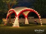 Paviljon - hitro postavljiv Event DomeShelter