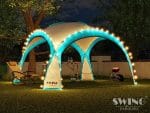 Paviljon - hitro postavljiv Event DomeShelter