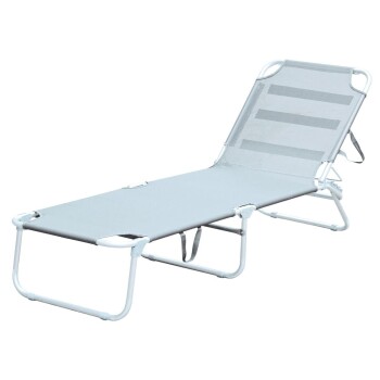 PODROBNEJŠI OPIS Mere (šgv) 1885930 cm, zložljiv, aluminijasto ogrodje, tekstilen, nosilnost do 120 kg. Udoben. Enostaven za postavitev. Cenovno ugoden.