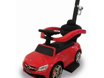 Poganjalec Biemme MERCEDES PUSH CAR rdeč-0