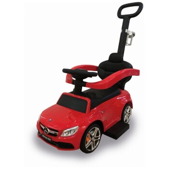 Poganjalec Biemme MERCEDES PUSH CAR rdeč-0