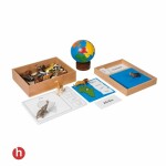Montessori materiali – Živali in kontinenti | Montessori igrače