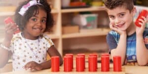 Montessori materiali - geometrija in merjenje