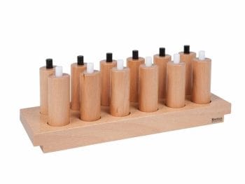 Montessori materjal - Tlačni valji | zaznavanje