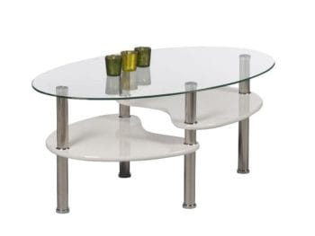 KLUBSKA MIZA, 90/40/55 cm bela-0