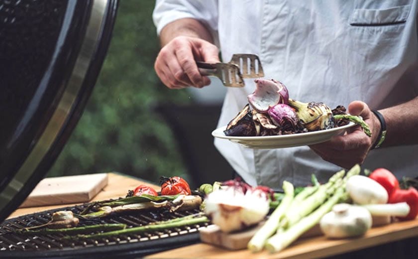 zelenjava na žaru je zelo okusna