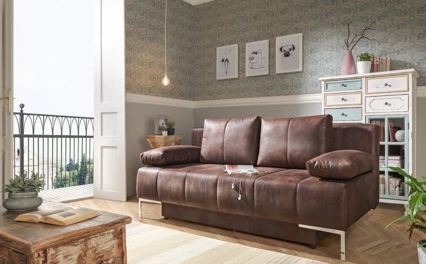 Vzrzevanje sedezne garniture - usnje