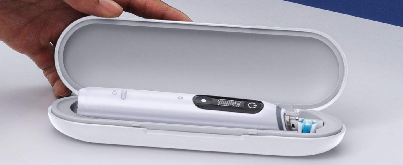 Električna zobna ščetka Oral B električna zobna ščetka, pametna zobna ščetka, oral b, oral b pulsonic, oral b genius