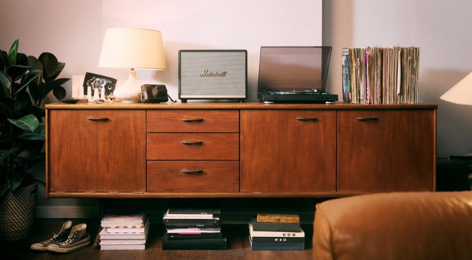 Ikonični zvočnik Marshall Stanmore Marshall, vintage zvočnik, retro zvočnik, znamka marshall, marshall stanmore, zvočnik stanmore