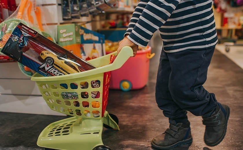 otroski nakupovalni vozicek