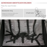 Kolesarska prikolica za otroke + jogger set za tekače – predstavitvena slika