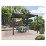 PALRAM MILANO 3000 PAVILJON, SIVA/BRONZA – predstavitvena slika