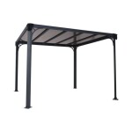 PALRAM MILANO 3000 PAVILJON, SIVA/BRONZA – predstavitvena slika