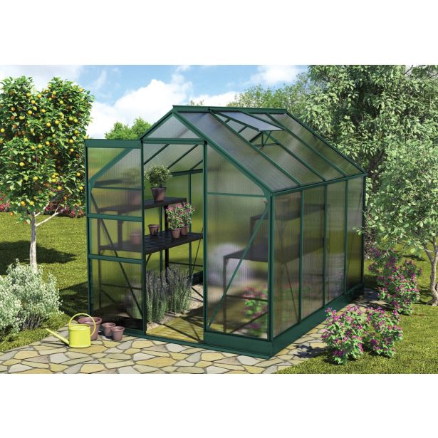 RASTLINJAK, VOTLE PLOŠČE VITAVIA APOLLO 5000 VP4MM 2X2.6M SMARAGDNA RASTLINJAK, VOTLE PLOŠČE VITAVIA APOLLO 5000 VP4MM 2X2.6M SMARAGDNA