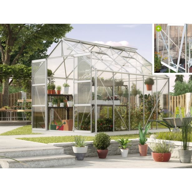 STEKLEN RASTLINJAK VITAVIA JUPITER 8300 ESG 3MM ALU 2.6X3.2M STEKLEN RASTLINJAK VITAVIA JUPITER 8300 ESG 3MM ALU 2.6X3.2M