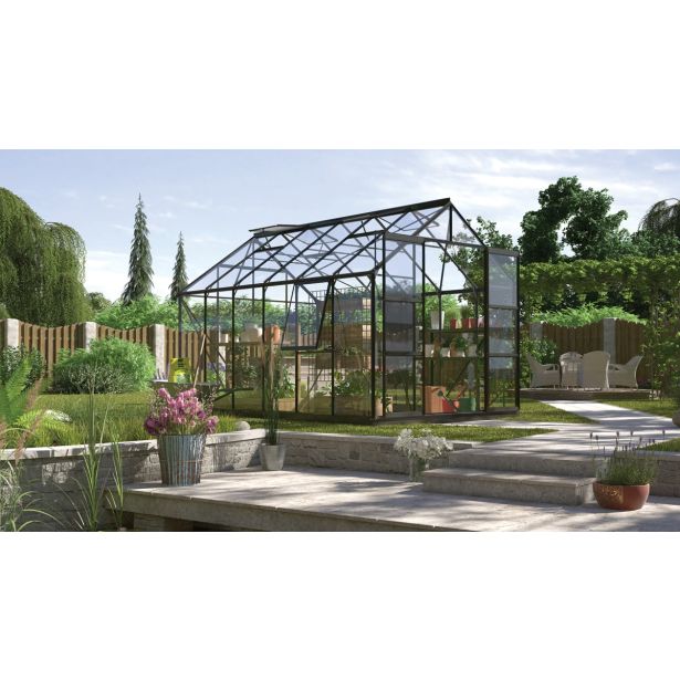 STEKLEN RASTLINJAK VITAVIA JUPITER 9900 ESG 3MM ČRNA 2.6X3.8M STEKLEN RASTLINJAK VITAVIA JUPITER 9900 ESG 3MM ČRNA 2.6X3.8M