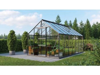 STEKLEN RASTLINJAK VITAVIA MERIDIAN 1 11500 ESG3MM ČRNA 2.6X4.45M