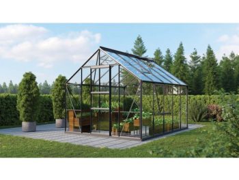 STEKLEN RASTLINJAK VITAVIA MERIDIAN 1 8300 ESG3MM ČRNA 2.6X3.2M