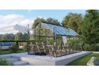 STEKLEN RASTLINJAK VITAVIA MERIDIAN 2 11500 ESG3MM ČRNA 2.6X4.4M