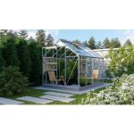 STEKLEN RASTLINJAK VITAVIA PLANET 5000 ESG 3MM, 1,95X2,57 ALU - RASTLINJAK+OKVIR ZA TEMELJ – predstavitvena slika