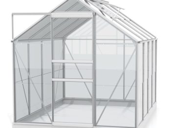 STEKLEN RASTLINJAK VITAVIA PLANET 5000 ESG 3MM, 1,95X2,57 ALU - RASTLINJAK+OKVIR ZA TEMELJ