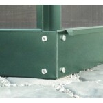 ELEMENT ZA RASTLINJAK VITAVIA JEKLENI OKVIR TEMELJ 5000 12.5CM. SMARAGDNA – predstavitvena slika