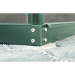 ELEMENT ZA RASTLINJAK VITAVIA JEKLENI OKVIR TEMELJ 8300 6CM. SMARAGDNA – predstavitvena slika