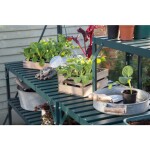 OPREMA ZA RASTLINJAK VITAVIA ALU MIZA 2 RAVNI 121X54X76CM. SMARAGDNA – predstavitvena slika