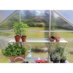 OPREMA ZA RASTLINJAK VITAVIA ALUMINJAST STENSKI REGAL 122X15CM. ALU – predstavitvena slika