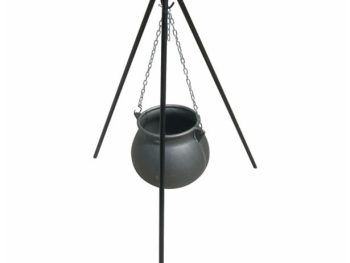 LITOŽELEZEN KOTLIČ GORENC BBQ 10 L S STOJALOM