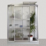 RASTLINJAK, VOTLE PLOŠČE VITAVIA ZIDNI IDA 900 VP 4MM ALU 1.3X0.7M – predstavitvena slika