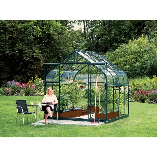 STEKLEN RASTLINJAK VITAVIA DIANA 6700 ESG 3MM SMARAGDNA 2.6X2.6M STEKLEN RASTLINJAK VITAVIA DIANA 6700 ESG 3MM SMARAGDNA 2.6X2.6M