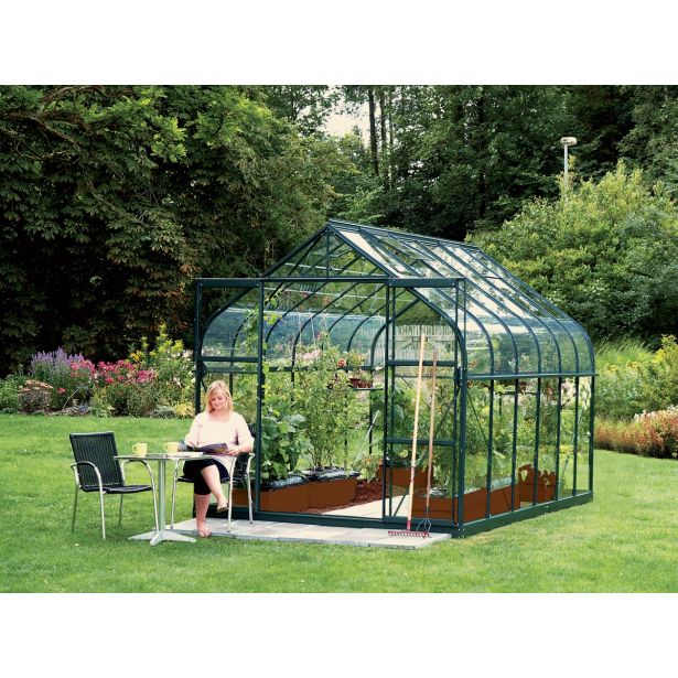 STEKLEN RASTLINJAK VITAVIA DIANA 9900 ESG 3MM SMARAGDNA 2.6X3.8M STEKLEN RASTLINJAK VITAVIA DIANA 9900 ESG 3MM SMARAGDNA 2.6X3.8M